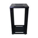 DUDE 22U 600X600 STANDING RACKMOUNT CABINET BLACK