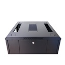 DUDE 22U 600X600 STANDING RACKMOUNT CABINET BLACK