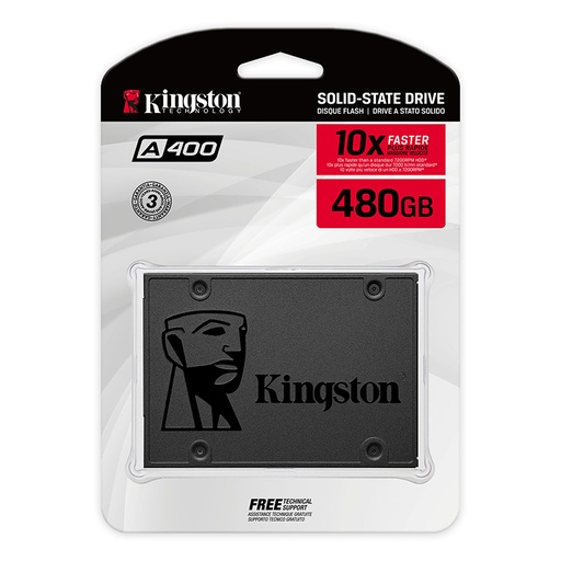 [SA400S37/480G] SSD Kingston A400 480 GB (SA400S37/480G)